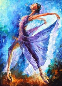 Blue Ballet Dancer