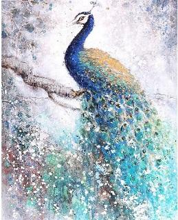 Blue Peacock