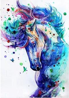 Watercolour Horse